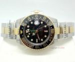 High Quality Rolex GMT Master Two Tone Giold Black Dial Lady's Watch